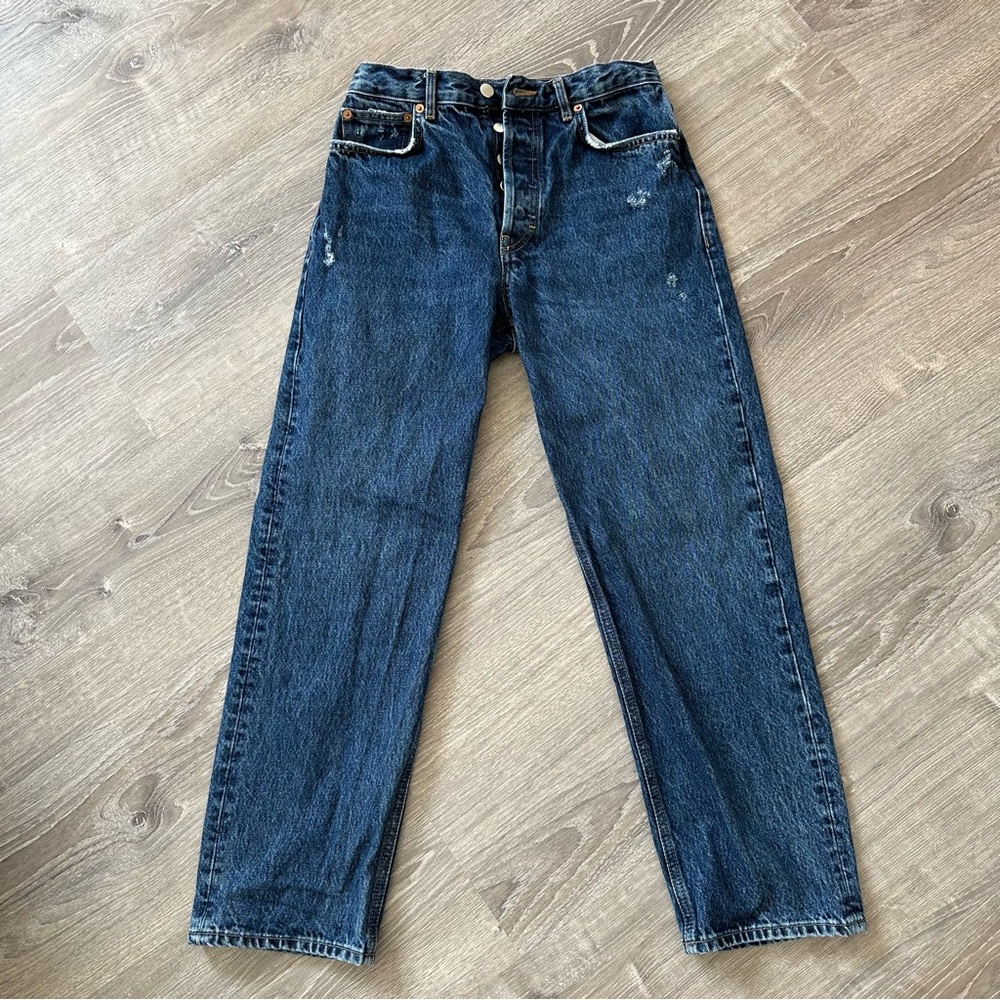 Urban Outfitters BDG High-Waisted The Dad Jean / Size 26 / Dark Wash